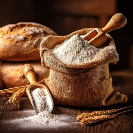 Farine de blé T65 BIO-meule de pierre